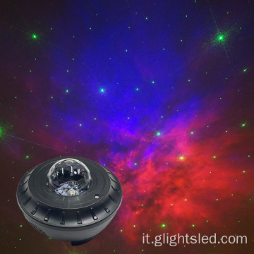 Lucia romantica a 360 gradi a LED Romantico Rotazione di Natale Sky Sky Proiettore Night Light